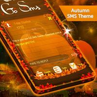 Tema SMS de otoño captura de pantalla 1