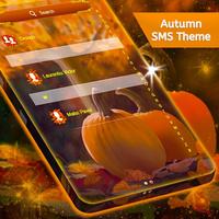 Tema SMS de otoño captura de pantalla 2