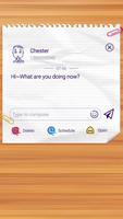 (FREE) GO SMS BALLPEN THEME syot layar 3