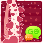 GO SMS Pro Bijou Hearts Theme 图标