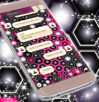 Pink And Black SMS Ekran Görüntüsü 3