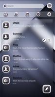 (FREE) GO SMS BUSINESS THEME captura de pantalla 1