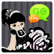 GO SMS Pro Gothic Lolita Theme