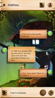 Magical Treehouse SMS Theme capture d'écran 1