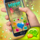 Glass Water Drops SMS APK