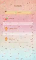 2 Schermata Cute Candy SMS Theme