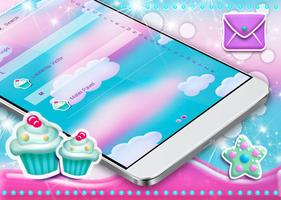 Candy Land SMS Theme ภาพหน้าจอ 3