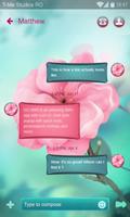 SMS-сообщение Cherry Blossom скриншот 1