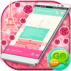 Love Of Paris SMS Theme icône