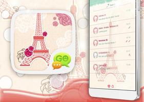 Love Of Paris SMS Theme Ekran Görüntüsü 2
