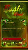 Rasta Weed SMS Theme poster