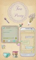 Classy Tea Party SMS Theme پوسٹر