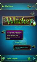 Wtches and Potions SMS Theme capture d'écran 3