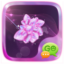 Pink Crystal SMS Theme APK