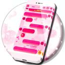 Tema de SMS de corações fofos APK