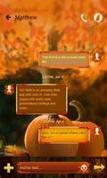 Autumn Harvest SMS Theme syot layar 1