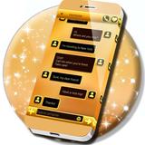 Gold Neon SMS আইকন