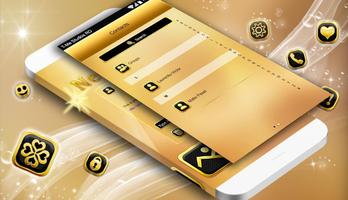 Gold Neon SMS screenshot 1