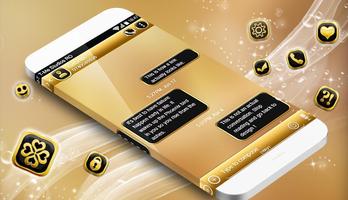 Gold Neon SMS screenshot 2