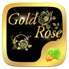 (FREE) GO SMS GOLD ROSE THEME أيقونة