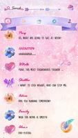 (FREE) GO SMS GIRLY WATERCOLOR THEME screenshot 1