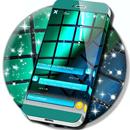 Tema de SMS verde brilhante APK
