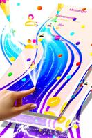 Тема Gradient Blue SMS постер