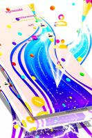 Тема Gradient Blue SMS скриншот 1