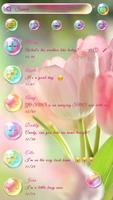 (FREE) GO SMS DREAMY THEME اسکرین شاٹ 1