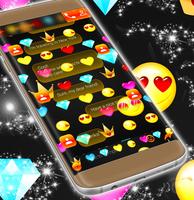 3 Schermata Emoji Pattern SMS Theme 2018