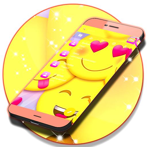 Emoji 2018 SMS Theme