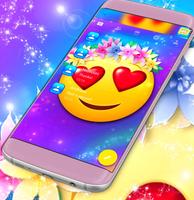 Emoji Love SMS poster