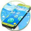 Water Emoji SMS Theme