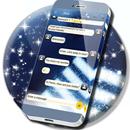 APK Fog Neon Lights SMS Theme