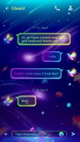 (FREE) GO SMS FANTASY COLOR THEME screenshot 2