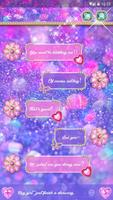 (FREE) GO SMS DREAM STARLIGHT THEME ảnh chụp màn hình 2