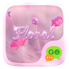 (FREE) GO SMS FLORAL THEME أيقونة