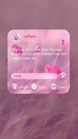 (FREE) GO SMS FLORAL THEME 截图 3