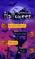 (FREE) GO SMS MYSTERIOUS HALLOWEEN THEME Affiche
