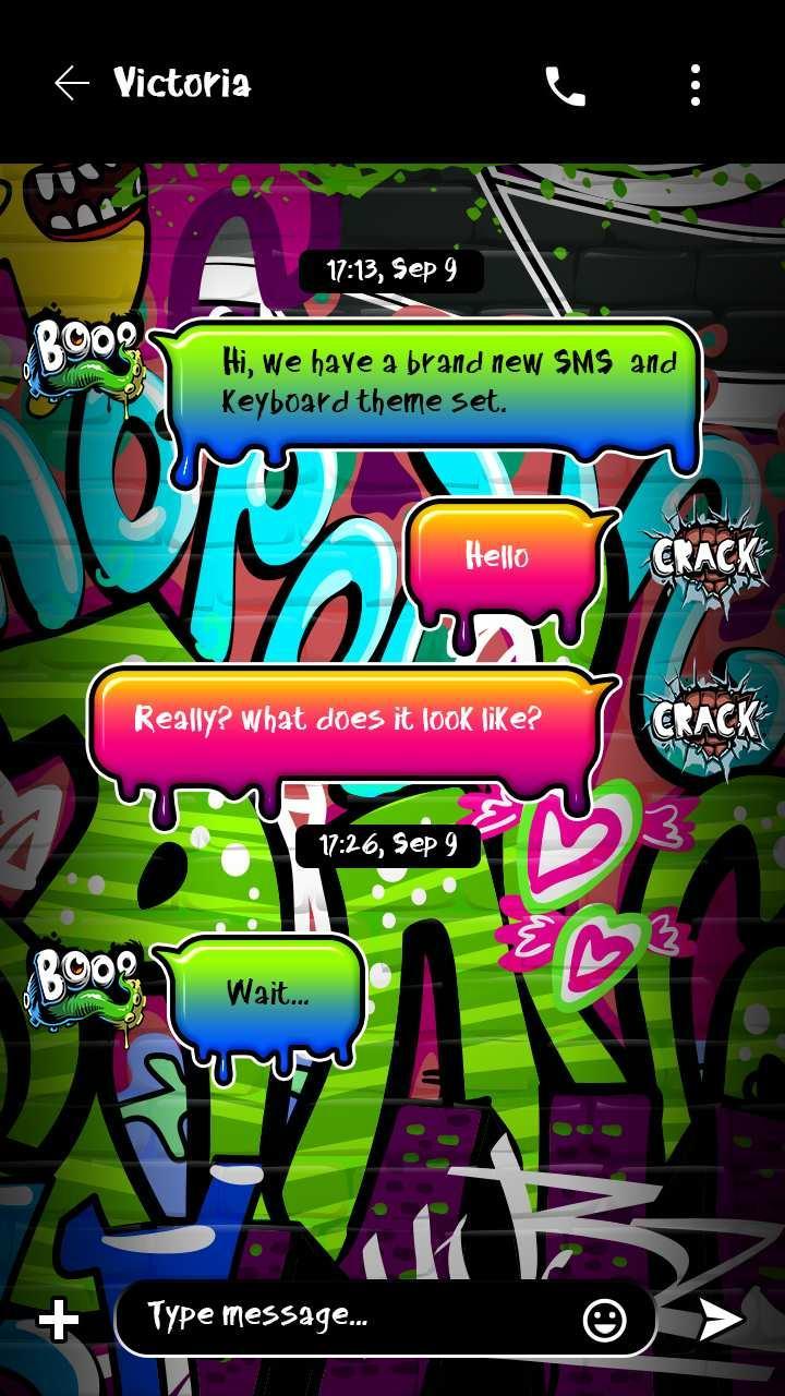 Has sms. Theme fun.