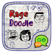 (FREE) GO SMS RAGE DOODLE THEME