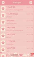 FlowerLove Theme GO SMS screenshot 3