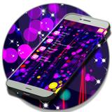 Pink Neon Lights SMS icono