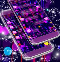 Pink Neon Lights SMS اسکرین شاٹ 1