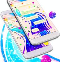 Rainbow Color SMS скриншот 1