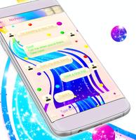 Rainbow Color SMS скриншот 3
