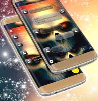 Evil Skull SMS Theme скриншот 1