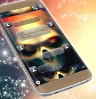 Evil Skull SMS Theme скриншот 3
