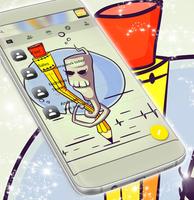 Cartoon SMS Theme screenshot 2