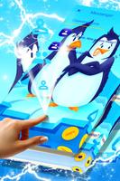 Freezing Penguins SMS Theme Poster